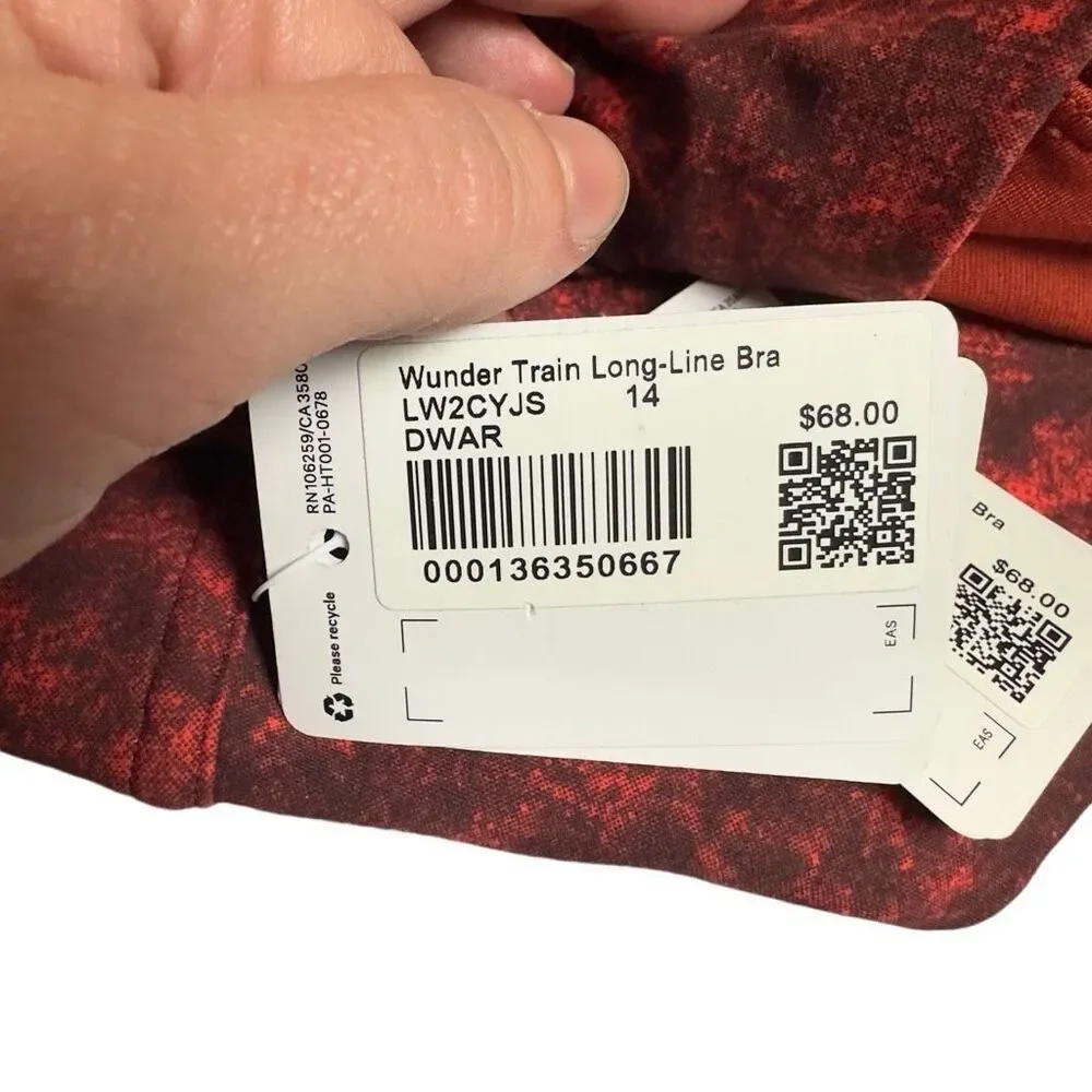 Lululemon Wunder Train Long Line Bra Everlux - Picture 7 of 7